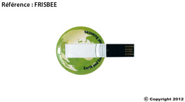 clé usb personnalisable frisbee