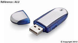 Clé usb personnalisée Alu