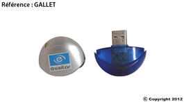 clé usb personnalisable gallet