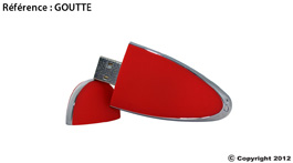 clé usb personnalisable goutte