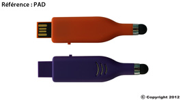 clé usb personnalisable pad