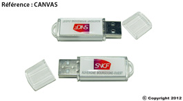 clé usb personnalisable canvas