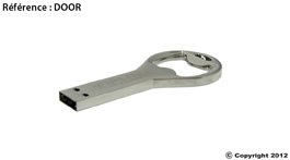 clé usb personnalisable door