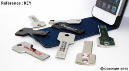 clé usb personnalisable key