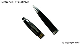 clé usb personnalisable stylo pad