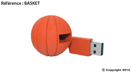 clé usb personnalisable basket