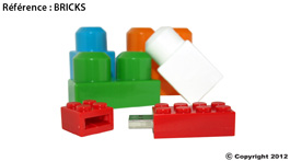 clé usb personnalisable bricks