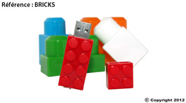 clé usb personnalisable bricks