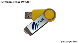 clé usb personnalisable new twist