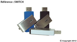 clé usb personnalisable switch